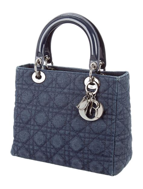 denim lady dior bag.